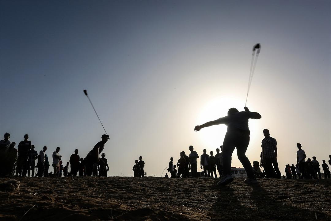 Gazze sınırında 55 Filistinli yaralandı