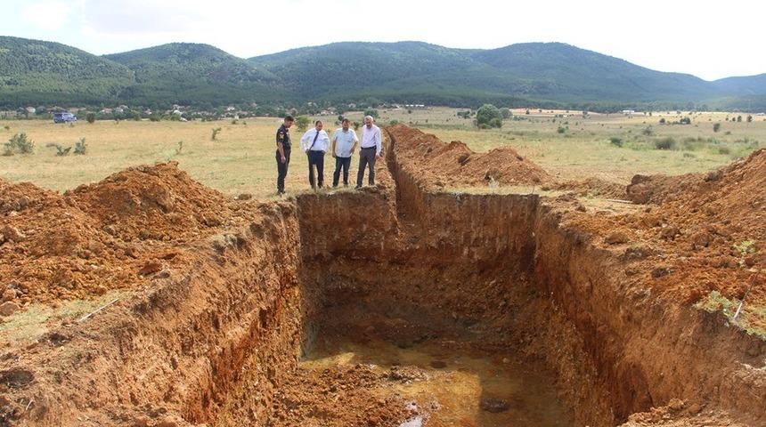 Köydeki kötü kokuyu gidermek için çalışma başlatıldı