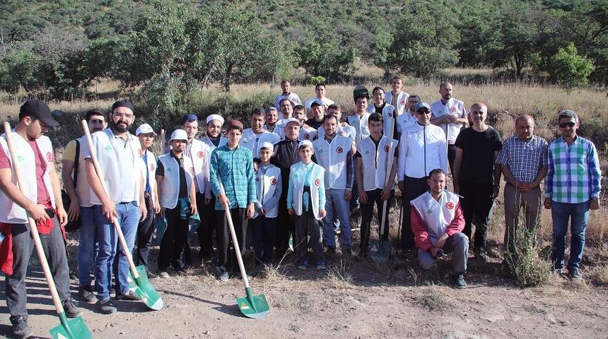 Ali Dağı&rsquo;nda ağa&ccedil;landırma &ccedil;alışmaları s&uuml;r&uuml;yor