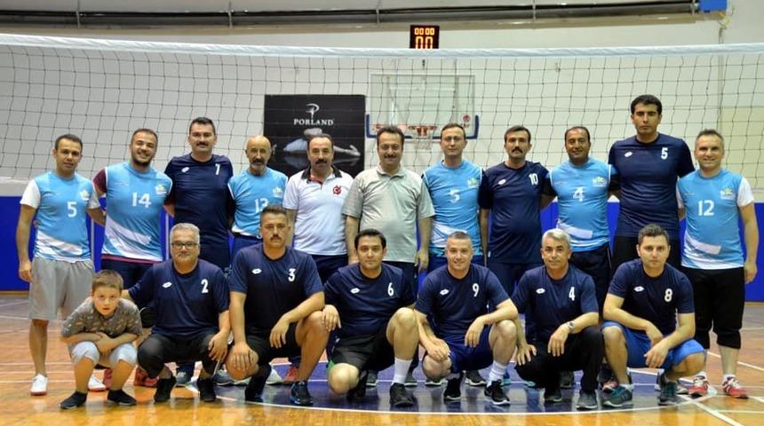 Bilecik’te kurumlar arası voleybol turnuvası