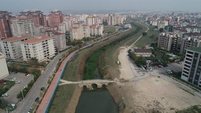 Bursa'da kirli görüntüsüyle tepki çeken Ayvalıdere'de ıslah çalışması