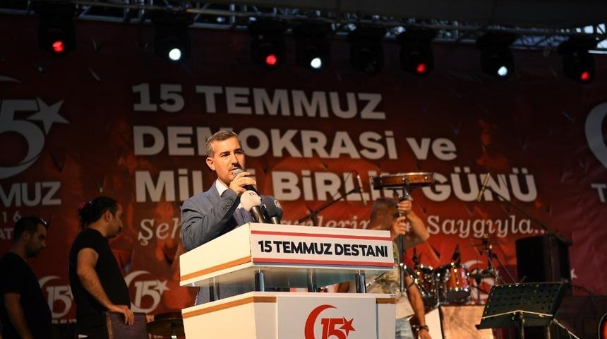 Başkan &Ccedil;ınar&rsquo;dan 15 Temmuz mesajı