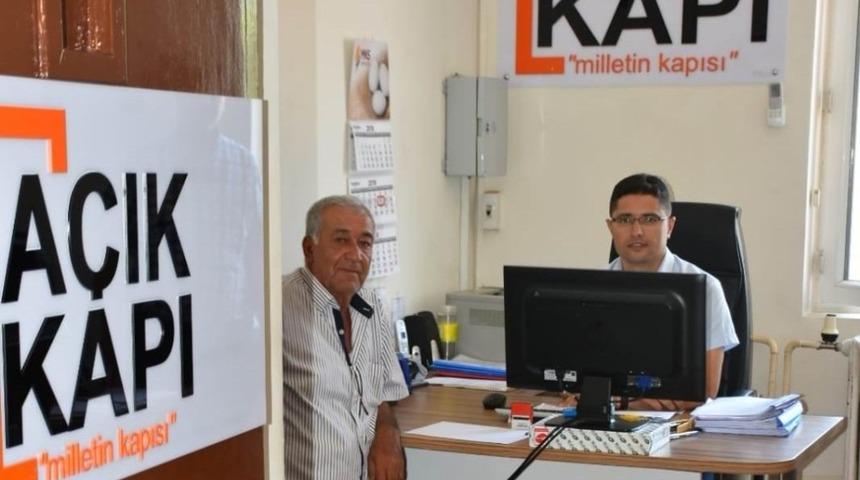 Salihli’de ’Açık kapı’ uygulaması