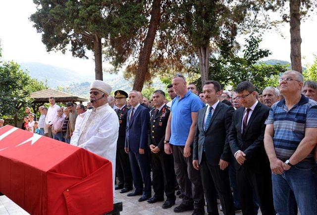 Kıbrıs Gazisi, törenle son yolculuğuna uğurlandı