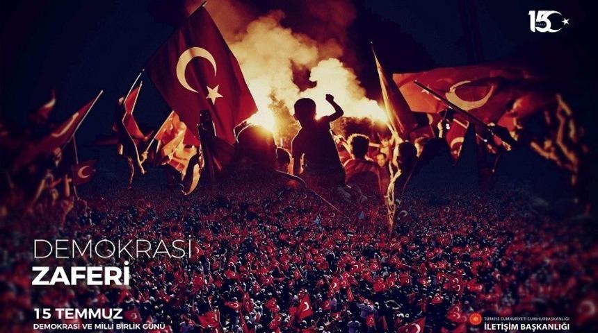 Vali Tavlı&rsquo;dan 15 Temmuz mesajı