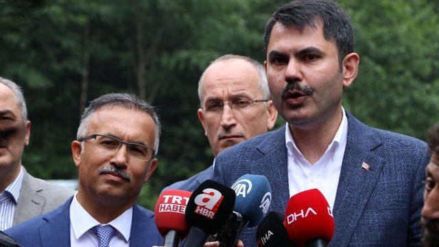 Bakan Kurum: Rize’de etaplar halinde 2023 yılına kadar tüm sahil güzergahı üzerindeki o riskli alanların dönüşümünü yapmış olacağız