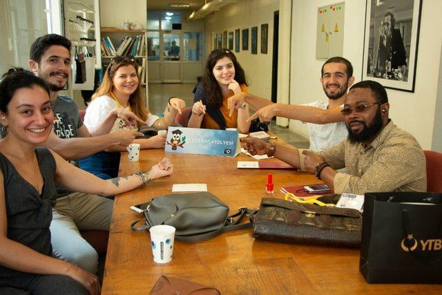 Türkiye burslusu öğrenciler Ankara Üniversitesi’nde medya atölyesine katıldı