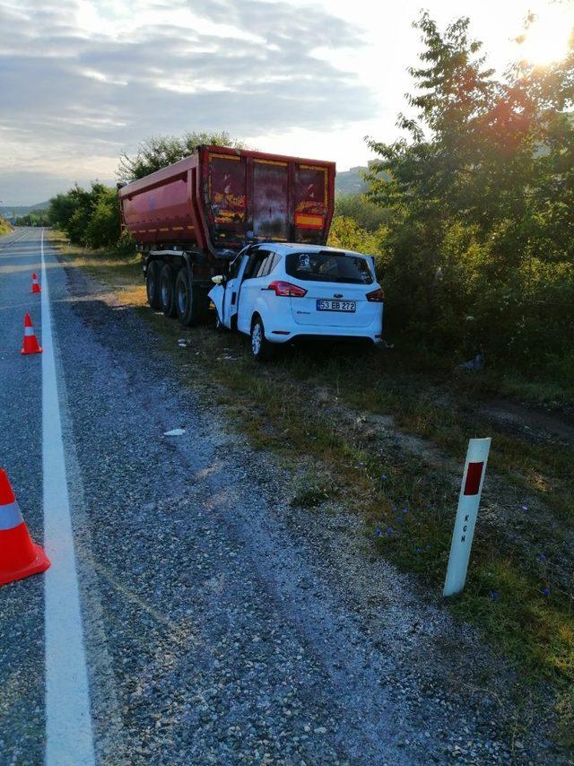 Bebeği olacağını öğrenince kalp krizinden ölen babasının adını alan bebek, trafik kazasında hayatını kaybetti