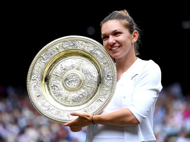 Wimbledon'da kraliçe Halep 