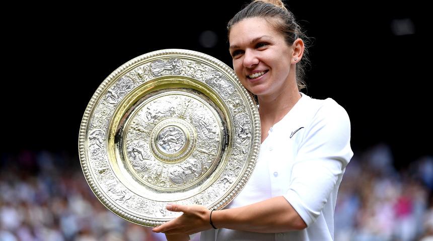 Wimbledon tek kadınlarda şampiyon Simona Halep