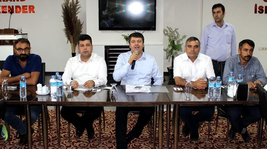 Milletvekili Tutdere muhtarlar ile sorunları konuştu