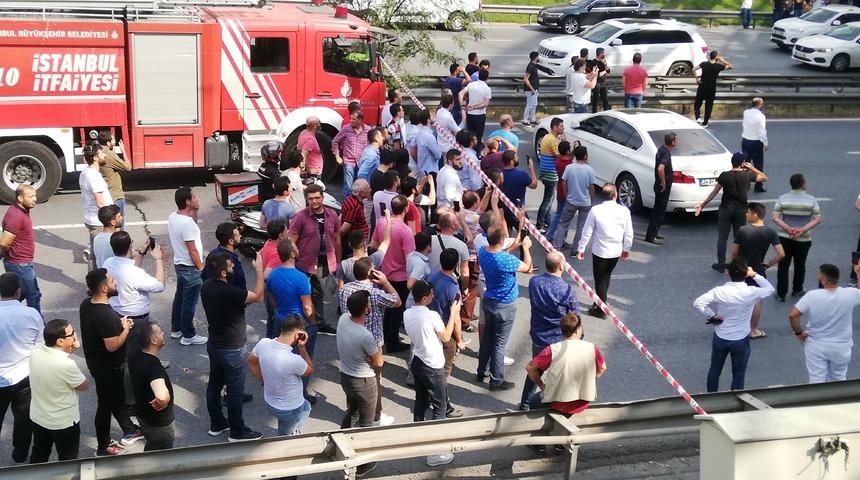 Kendisine bağıran şoförle kavga etmek için intihardan vazgeçti