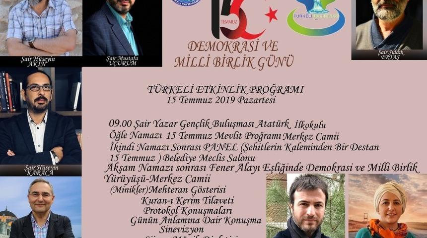 Türkeli, "Demokrasi ve Milli Birlik Günü"ne hazır