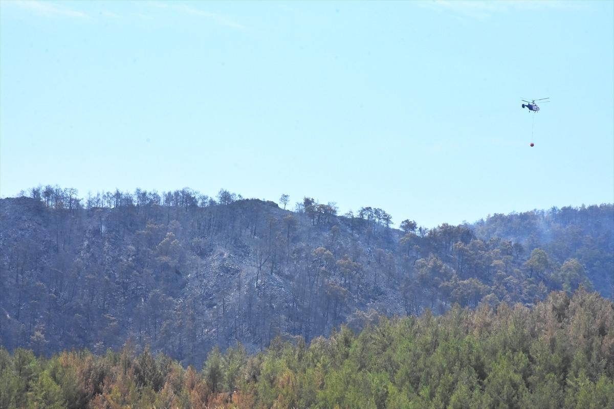 Dalaman'da &ccedil;ıkıp Fethiye&rsquo;ye sı&ccedil;rayan yangın s&ouml;nd&uuml;r&uuml;ld&uuml;