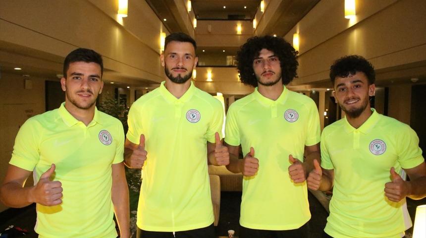 Mahsun Çapkan, Burak Albayrak ve Oğuz Kağan Güçtekin, Çaykur Rizespor'da