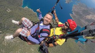Yamaç paraşütü faciası! Pilot hayatını kaybetti