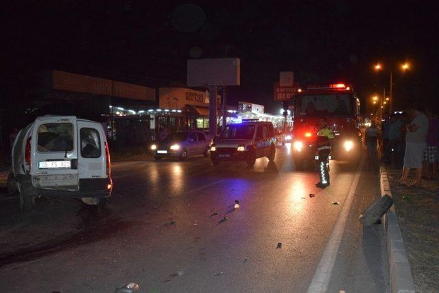 Çine’de trafik kazası: 1 ölü 1 yaralı