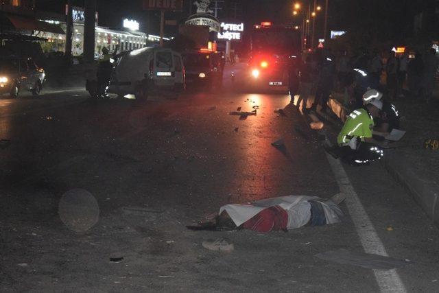 Çine’de trafik kazası: 1 ölü 1 yaralı