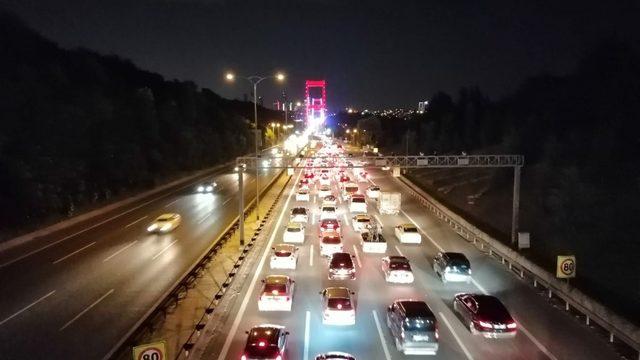 FSM Köprüsündeki çalışmaların birinci etabı tamamlandı