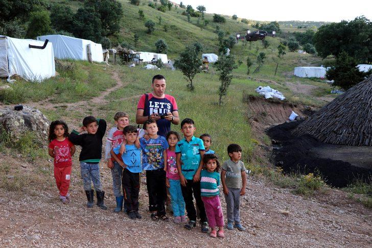 Erzincan'da ilk kez drone gören çocukların şaşkınlığı G5