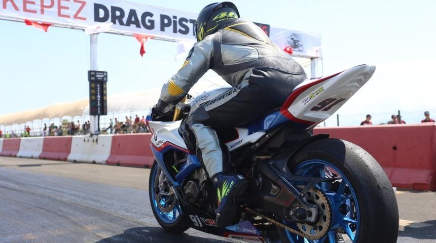 T&uuml;rkiye Motodrag Şampiyonası Kepez&rsquo;de başladı
