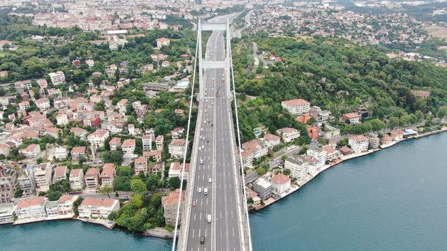 FSM'de bakım-onarım çalışmalarının ikinci etabı başladı (Havadan fotoğraflarla)