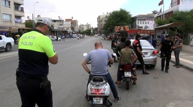 Kilis’te motosiklet uygulamaları artırıldı