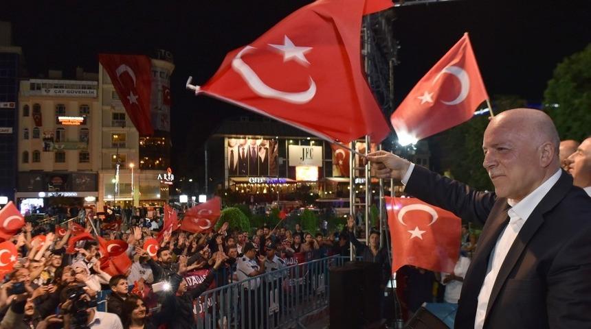 Başkan Sekmen&rsquo;den 15 Temmuz mesajı