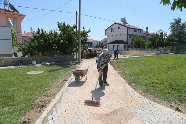 Karaman Belediyesinden çevre ve yeşil alan çalışmaları