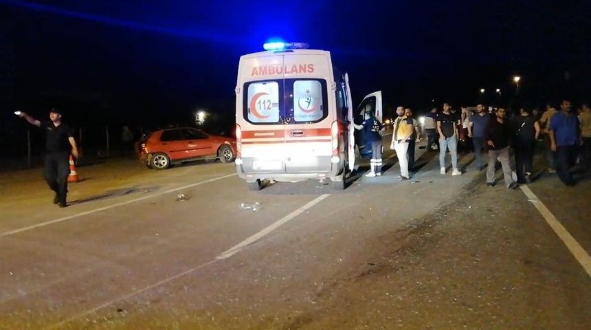 Samsun&rsquo;da trafik kazası: 6 yaralı