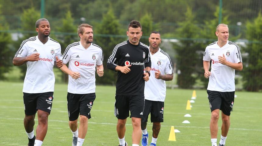 Beşiktaş'ta Ricardo Quaresma takımla birlikte çalıştı