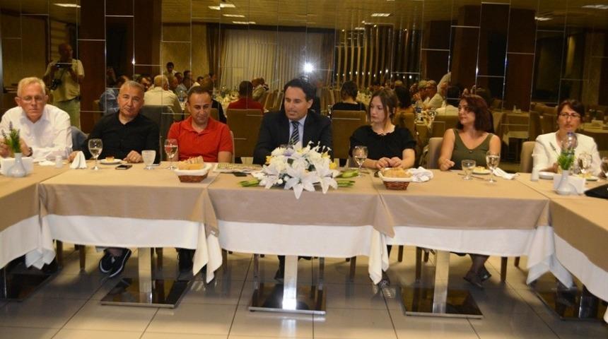 Ayvalık&rsquo;ta tayin olan daire amirlerine veda gecesi