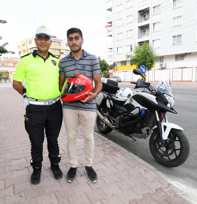 Kazadan 1 gün önce aldığı kask, hayata bağladı