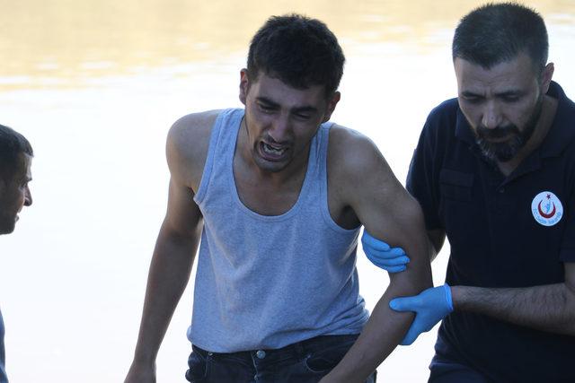 Serinlemek için girdiği Dicle Nehri'nde boğuldu