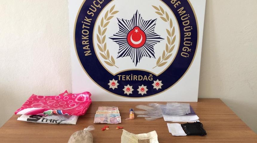 Tekirdağ&rsquo;da uyuşturucu operasyonu: &Ccedil;ok sayıda g&ouml;zaltı var