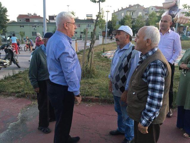 Ergene Belediye Başkanı Rasim Yüksel, “Vatandaşlarımızla her zaman bir aradayız”