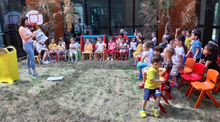 Ergene Belediyesi küçük öğrencilere çevre bilincini aşılıyor