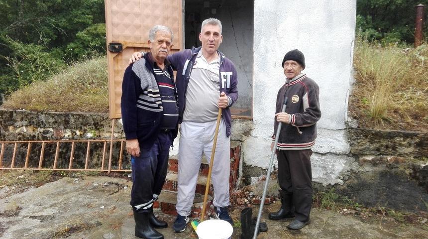 Pazaryeri&rsquo;nde su depoları temizlendi