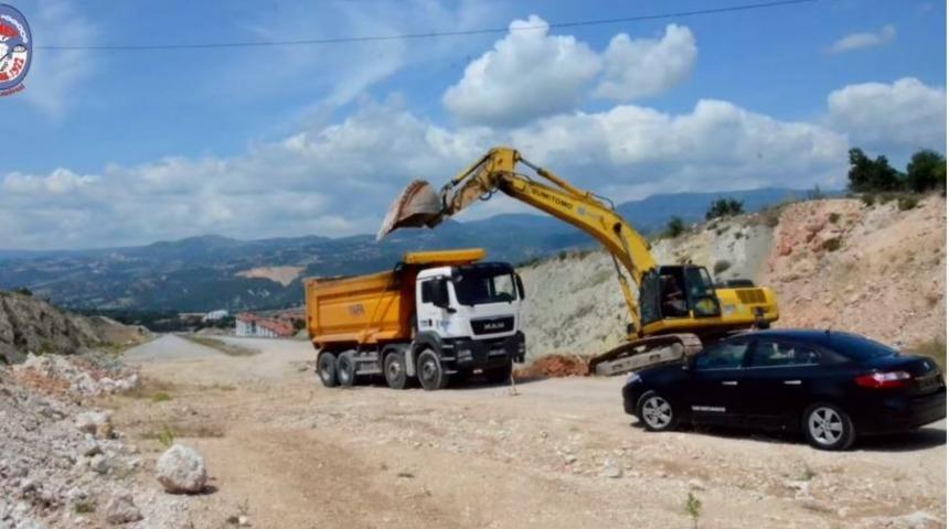 &Ccedil;evre yolu &ccedil;alışmaları 7 yıl sonra yeniden başladı