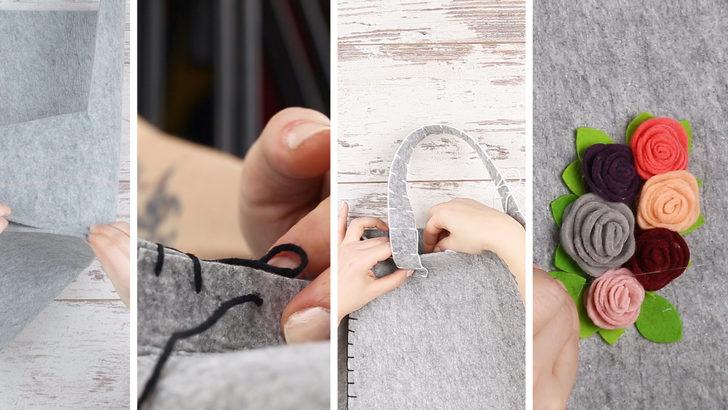 Keçeden Çanta Yapımı