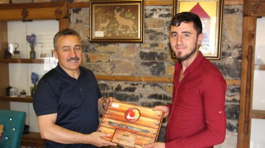 Başkan Tutal asker adayları ile bir araya geldi