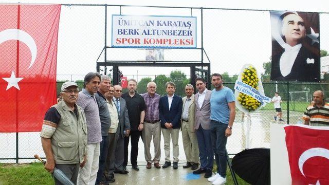 Kazada ölen gençlerin adları spor kompleksinde yaşayacak