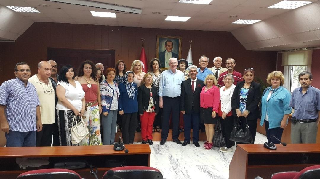 ESK&Uuml;DER&rsquo;den Kazım Kurt&rsquo;a ziyaret