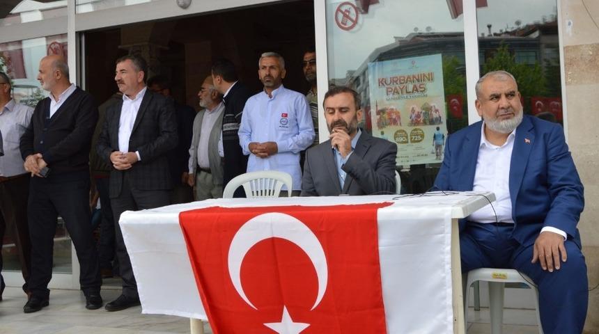 Havza&rsquo;da hacı adayları uğurlandı