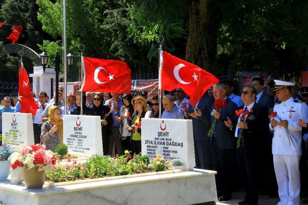 Muğla&rsquo;da 15 Temmuz Demokrasi ve Milli Birlik G&uuml;n&uuml; t&ouml;reni