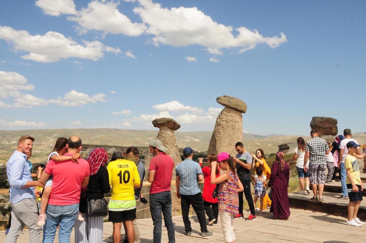 Kapadokya'da 3 g&uuml;nl&uuml;k tatil yoğunluğu