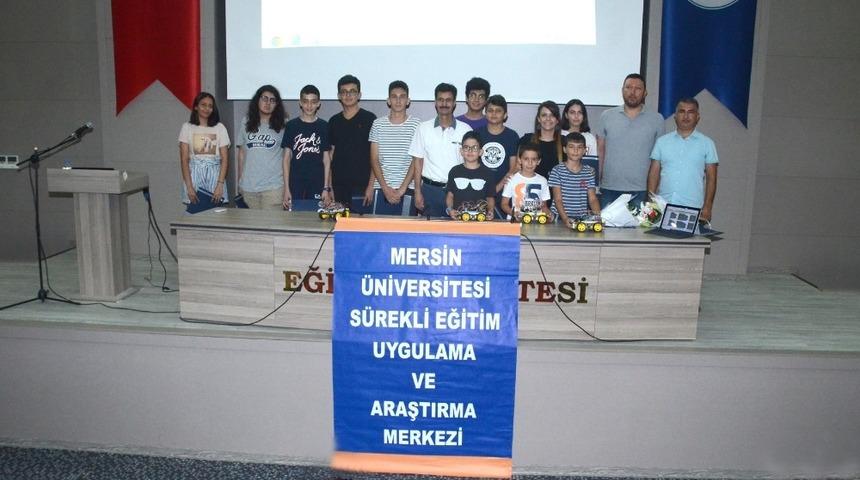 Robotik kodlama eğitimini tamamlayanlara belge