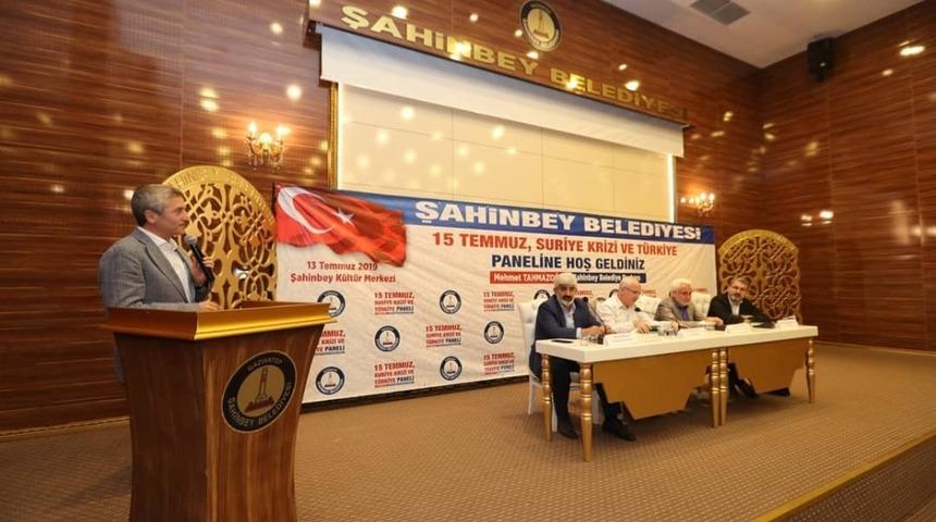 Şahinbey&rsquo;de 15 Temmuz anlatıldı