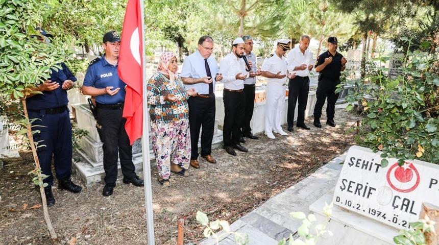 Didim&rsquo;de 15 Temmuz şehitleri dualarla anıldı