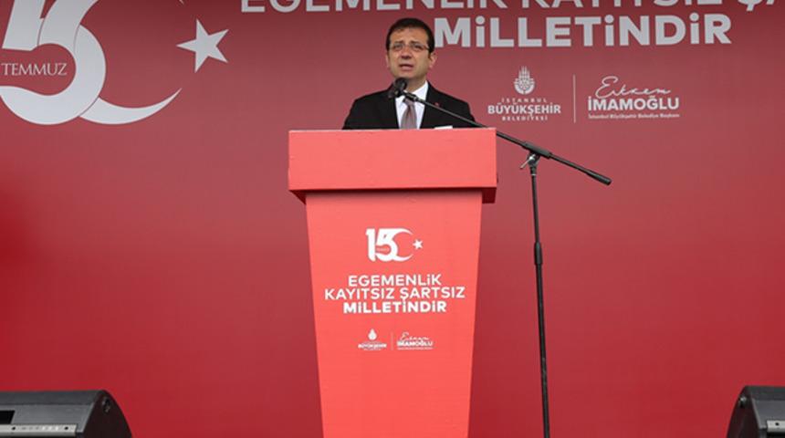 İBB Başkanı İmamoğlu'ndan Hayri Baraçlı açıklaması